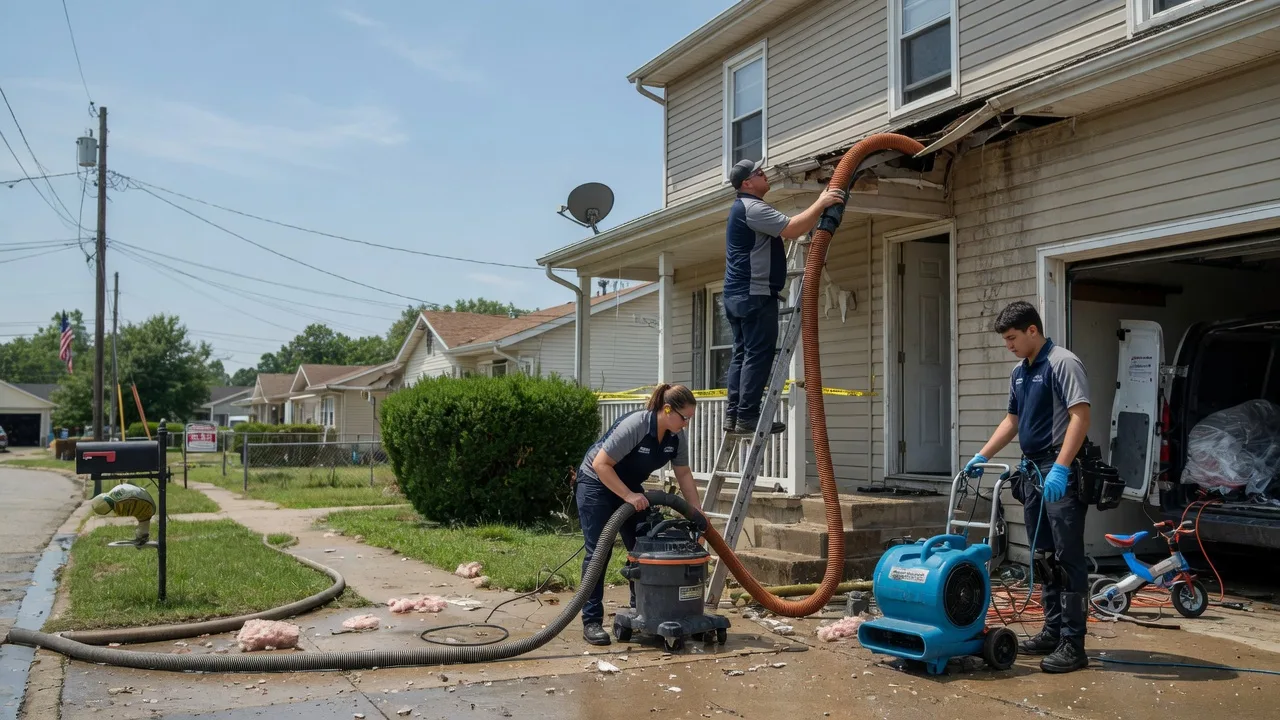 Water Damage Restoration in Pottersdale, PA near me